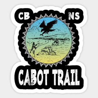 Cape Breton Island Cabot Trail NS Sticker